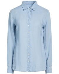 120% Lino - Sky Shirt Linen - Lyst