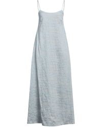 Emporio Armani - Light Maxi Dress Linen, Viscose, Polyamide - Lyst