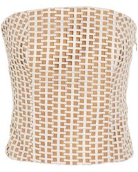 FABRIZIA DEA - Top Polyester - Lyst