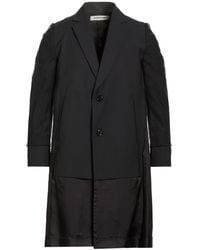 Undercover - Overcoat & Trench Coat Polyester, Wool, Nylon - Lyst