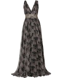 Philipp Plein Vestito lungo - Grigio