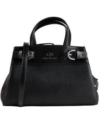 ARMANI EXCHANGE - Handbag Polyester, Polyurethane - Lyst