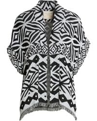 ALESSIA SANTI - Jacket Viscose, Cotton - Lyst