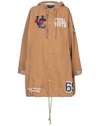 Undercover - Jun Takahashi Camel Overcoat & Trench Coat Polyester - Lyst