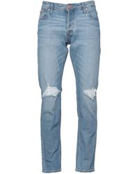 sconto 52% MODA UOMO Jeans Strappato Blu W33/L32 Jack & Jones Jeggings & Skinny & Slim 