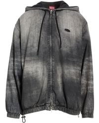 DIESEL - Denim Outerwear - Lyst
