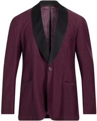 Tombolini - Blazer Virgin Wool, Mohair Wool, Silk - Lyst