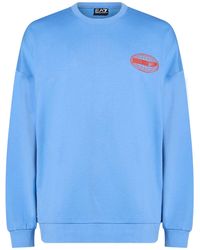 EA7 - Sweatshirt Cotton - Lyst