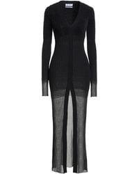The Attico - Maxi Dress Polyamide, Mohair Wool, Polyester, Wool - Lyst