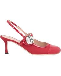 N°21 - Pumps Leather, Textile Fibers - Lyst