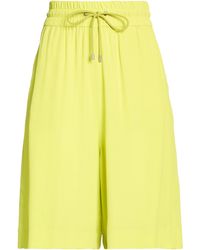 Iceberg - Lime Shorts & Bermuda Shorts Acetate, Silk - Lyst
