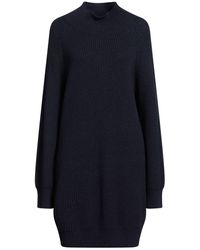 Kaos - Midnight Mini Dress Viscose, Polyamide, Wool, Cashmere - Lyst