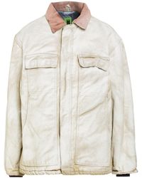 NOTSONORMAL - Khaki Jacket Cotton - Lyst