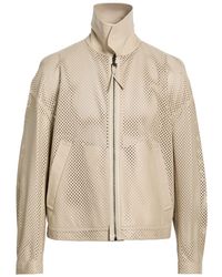 Ferragamo - Sand Jacket Lambskin - Lyst