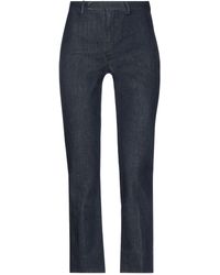 Max Mara Denim Trousers - Blue