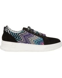 Missoni - Sneakers Leather, Textile Fibers - Lyst