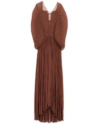 Blumarine - Maxi Dress Silk - Lyst