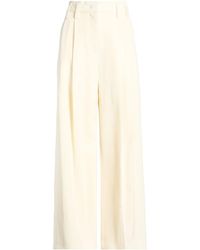 Jil Sander - Pants Viscose, Silk - Lyst