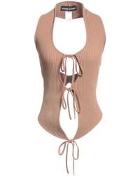 ANDREADAMO - Top Viscose, Polyester, Polyamide, Elastane - Lyst
