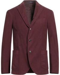 Drumohr - Blazer Cotton, Elastane - Lyst