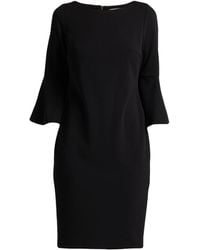 Calvin Klein - Mini Dress Polyester, Elastane - Lyst