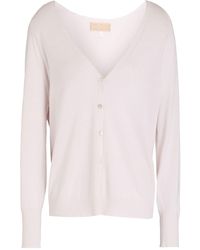 120% Lino - Strickjacke - Lyst