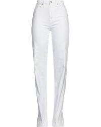 7 For All Mankind - Denim Trousers - Lyst