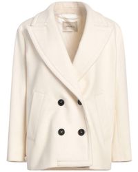 MAX&Co. - Ivory Coat Virgin Wool, Polyamide - Lyst