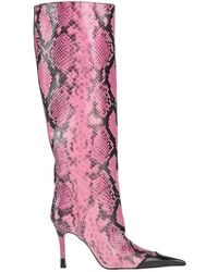MSGM - Boot Textile Fibers - Lyst