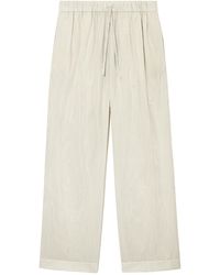 COS - Striped Silk Pajama Pants - Lyst