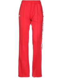 pantaloni kappa donna rosse