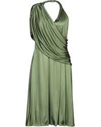 Lanvin Knielanges Kleid - Grün