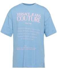 Versace - Sky T-Shirt Cotton - Lyst