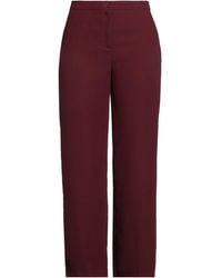 Pennyblack - Burgundy Pants Polyester - Lyst