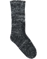 MM6 by Maison Martin Margiela Baumwolle Socken Aus Stretch-baumwolle Mit Logo in Natur Damen Bekleidung Strumpfware Socken 