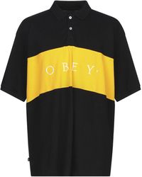 Obey Mens Ashby SS,S//S Polo Large