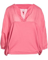European Culture - Top Ramie, Cotton, Elastane - Lyst