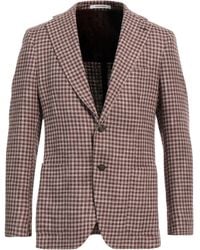 Tagliatore - Sand Blazer Virgin Wool, Silk, Cotton, Polyamide - Lyst