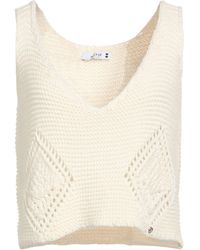 Please - Ivory Top Cotton, Polyacrylic - Lyst