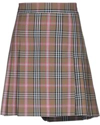 Jucca - Khaki Midi Skirt Polyester, Virgin Wool, Elastane - Lyst