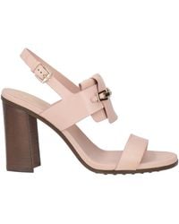Tod's - Sandals Leather - Lyst