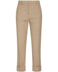 Incotex - By Slowear Sand Pants Virgin Wool, Polyamide, Silk, Elastane - Lyst