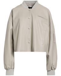 Enes - Jacket Leather - Lyst