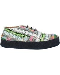 Doublet Porcupine Lace Up Sneakers, , 100% Polyester in Doublet Porcupine Lace Up Sneakers, , 100% Polyester in