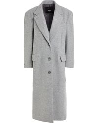 Hevò - Coat Virgin Wool, Polyamide - Lyst