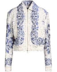 Etro - Jacket Cotton, Silk, Polyester, Pvc - Lyst