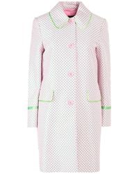 Moschino - Overcoat & Trench Coat Polyester, Cotton - Lyst