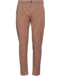 Department 5 - Camel Pants Polyester, Virgin Wool, Elastane - Lyst
