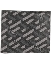 Versace - Wallet Leather - Lyst