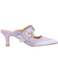 Gaelle Paris - Lilac Mules & Clogs Textile Fibers - Lyst